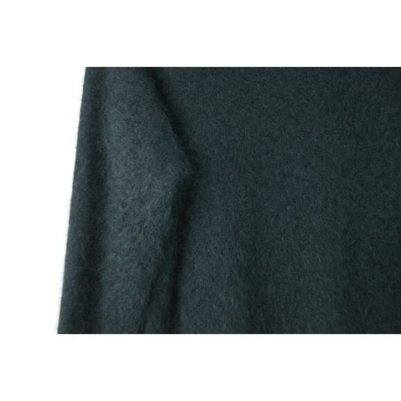 VTG 90s 70% Angora Sweater 2X L 42" Chest Black Grunge Fuzzy Pullover Bombshell - Picture 7 of 7